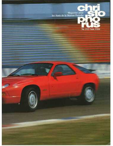 Magazine Porsche Christophorus N°212 - Juin 1988 (Français) | Porsche Christophorus 212 |