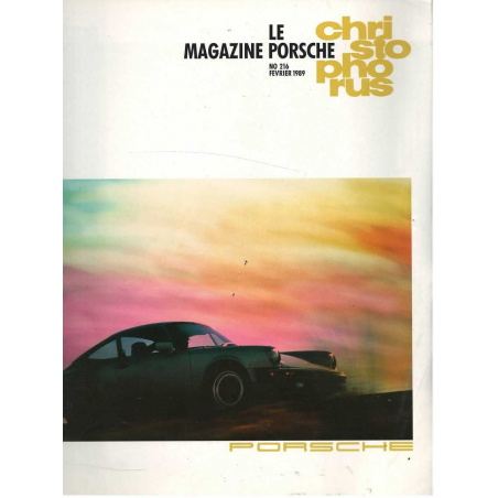 Magazine Porsche Christophorus N°216 - Février 1989 (Français) | Porsche Christophorus 216 |