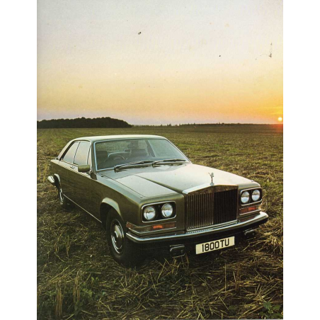 Catalogue Rolls-Royce Camargue (Français) 1976 | ROLLS07 |