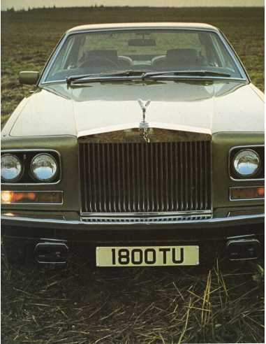 Catalogue Rolls-Royce Camargue (Français) 1976 | ROLLS07 |