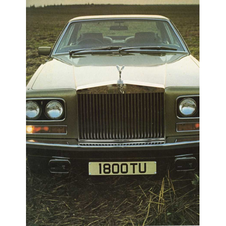 Catalogue Rolls-Royce Camargue (Français) 1976 | ROLLS07 |