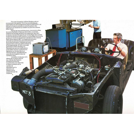Catalogue Rolls-Royce - The substance of a shadow (Français) 1970 | ROLLS09 |