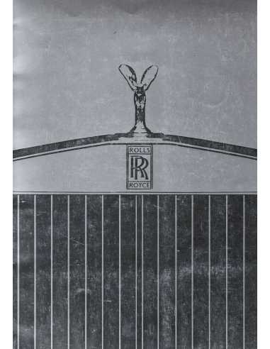 Catalogue Rolls-Royce Gamme 1987 (Anglais) | ROLLS10 |