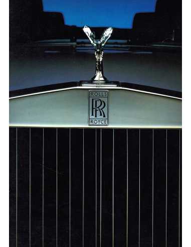 Brochure Rolls Royce (Français) 1987 | ROLLS12 |