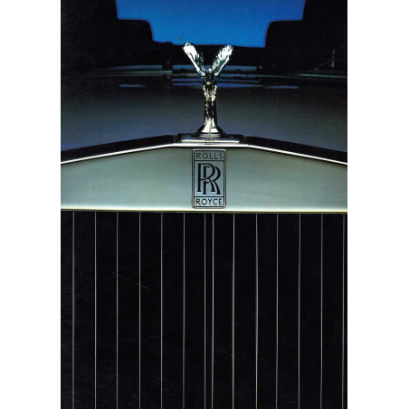 Brochure Rolls Royce (Français) 1987 | ROLLS12 |