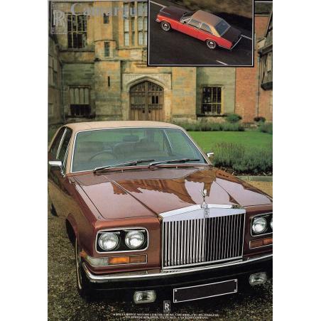 Brochure Rolls Royce (Français) 1987 | ROLLS12 |