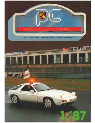 Porsche Club Deutschland - Februar 1987 | Porsche Club Allemand 87 |
