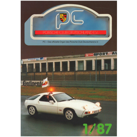 Porsche Club Deutschland - Februar 1987 | Porsche Club Allemand 87 |