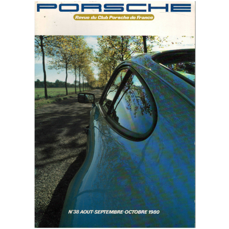 Revue du Club Porsche de France N°38 - (1980) | Club Porsche 38 |