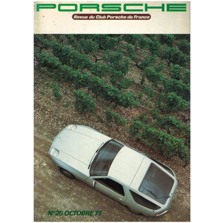 Revue du Club Porsche de France N°26 - (1977) | Club Porsche 26 |