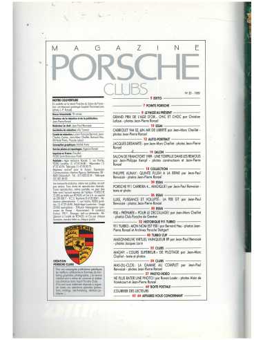Porsche Club N°30 Dossier : Essai 911 C4 / 928 GT / 930 | Porsche Club 30 |