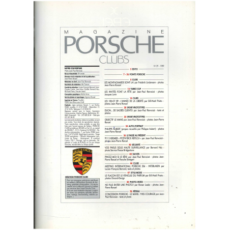 Porsche Clubs N°29 Dossier : Le Mans | Porsche Club 29 |