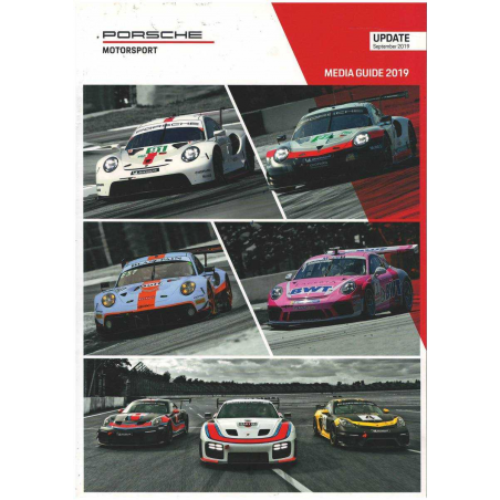 Porsche Motorsport Media Guide 2019 / Press Kit | Porsche Motorsport |
