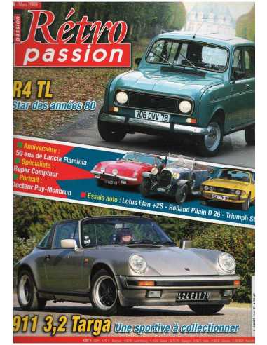 Retro Passion N°216 - Essai Rolland Pilain D26 & Porsche 911 | Retro Passion 216 |