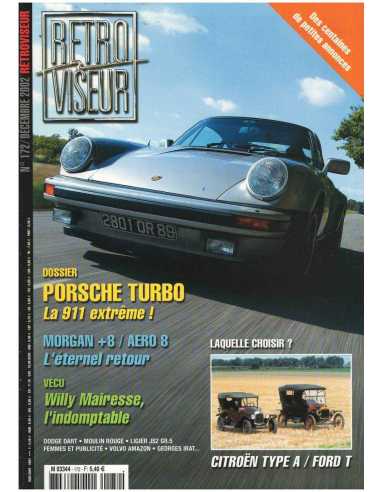 Retro viseur N°172 - Dossier : Porsche Turbo La 911 extrème! | Retro Viseur 172 |