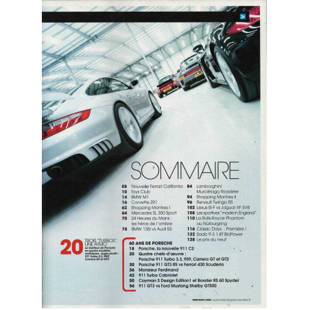 L'automobile Magazine HS Sportives - Spécial Porsche | L'automobile HS Porsche |