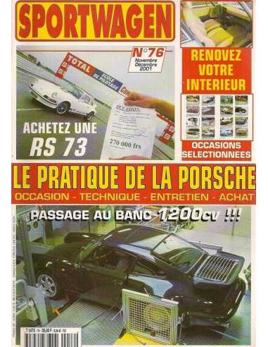 Magazine SPORTWAGEN - Porsche N°76 - Novembre 2001 | SPORTWAGEN 76 |