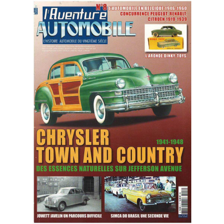 L'Aventure Automobile n°8 - CHRYSLER Town and Country Des essences naturelles sur Jefferson Avenue | Aventure Auto 8 |