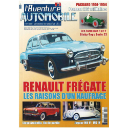 l'Aventure Automobile n°3 - La Renault Frégate 1951-1960, les raisons d’un naufrage | Aventure Auto 3 |