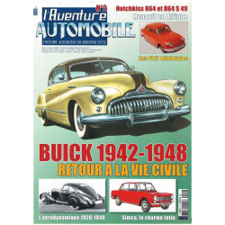 l'Aventure Automobile n°2 - Buick 1942-1948. Retour à la vie civile | Aventure Auto 2 |