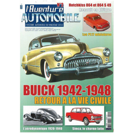 l'Aventure Automobile n°2 - Buick 1942-1948. Retour à la vie civile | Aventure Auto 2 |