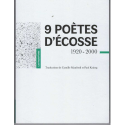 9 poètes d'Ecosse : 1920-2000 Ed. les Hauts-Fonds 9782919171316