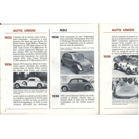 Catalogue AUDI NSU (1873-1978) | AUDI 78 |