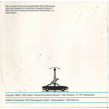 Catalogue Gamme NSU-AUDI NSU (1873-1969) | AUDI 69 |