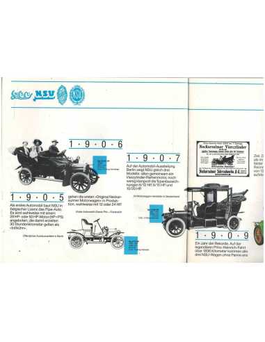Catalogue Gamme NSU-AUDI NSU (1873-1969) | AUDI 69 |