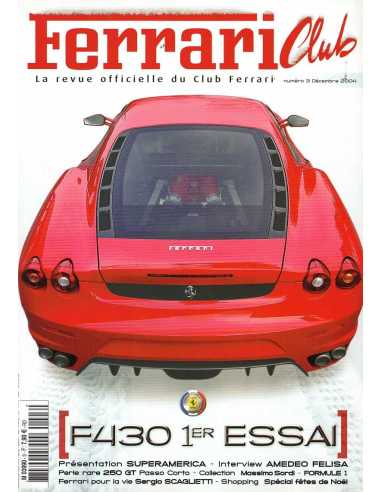 Ferrari Club N°3 - Essai F430 | Ferrari Club N°3 |