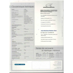 Catalogue FIAT Barchetta Phase 2 (06/2004) Français | FIAT14 - Ref: 02.2.1203.38-S | 2
