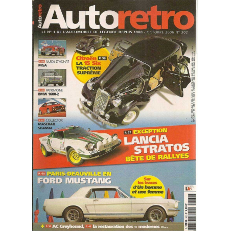 Lancia STRATOS - Bête de Rallyes -Magazine Auto Retro N°302 | AutoRetro 211 |
