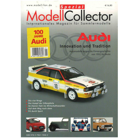 ModellCollector Spezial Audi 100 Jahre | 9783761419064 |