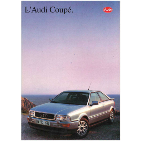 Catalogue Audi Coupé V6 (Français) 1993 | AUDI95 |