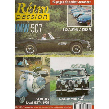 RETRO PASSION BMW 507 N°157 | RETRO PASSION 157 |