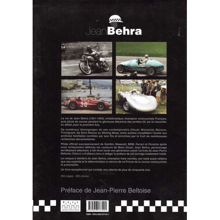 Jean Behra - le Prince des damiers De Fournier Jean-Luc | 9782953137491 |