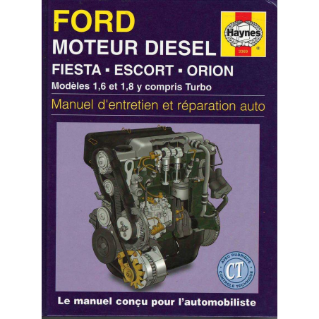 Manuel de réparation Ford Moteur Diesel (Fiesta,Escort,Orion) | 9781859603697 |
