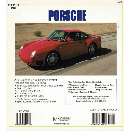 Porsche, Enthusiast Color Series De Randy Leffingwell Ed. Motorbooks | 9780879389925 |