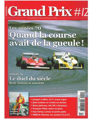 GRAND PRIX Vol.12 - Dijon 1979 | GRAND PRIX N°12 |