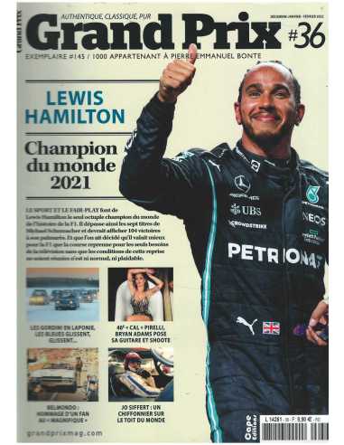 GRAND PRIX Vol.36 Lewis Hamilton | GRAND PRIX N°36 |