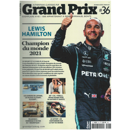 GRAND PRIX Vol.36 Lewis Hamilton | GRAND PRIX N°36 |