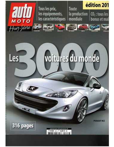 Hors-série Auto Moto Edition 2010 Les 3000 voitures du Monde | HS Auto Moto 2010 |