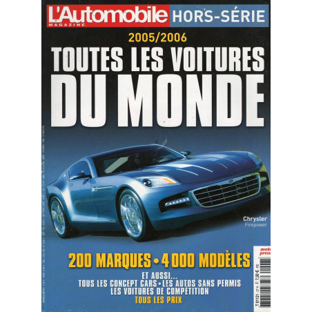 Toutes les voitures du Monde 2005/06 L'Automobile Magazine | Automobile Salon 2005 |
