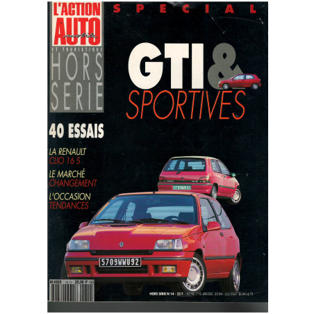 GTi et Sportives - Action Automobile et Touristique Hors-série N°14 | Action Automobile HS14 |