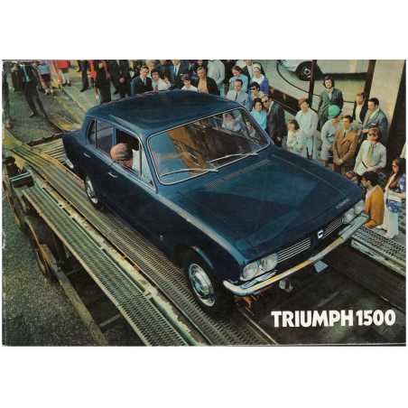 Brochure Triumph 1500 (Anglais) 1971 | TRIU2 |
