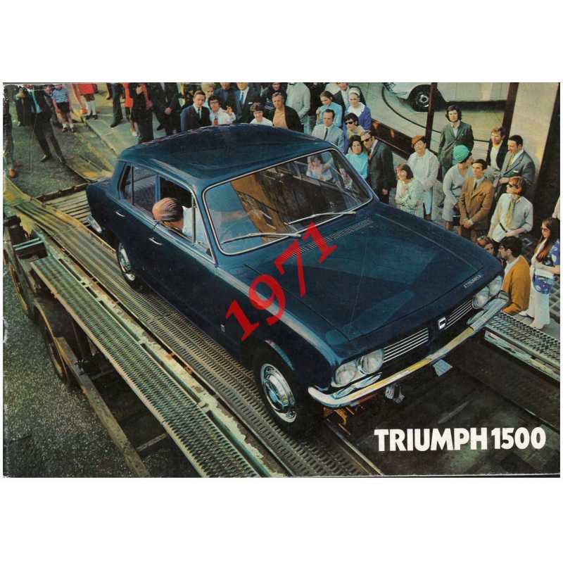 Brochure Triumph 1500 (Anglais) 1971 | TRIU2 |