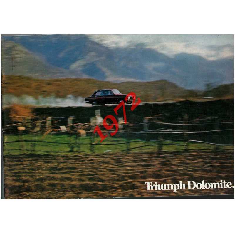 Brochure Triumph Dolomite (Anglais) 1972 | TRIU10 |