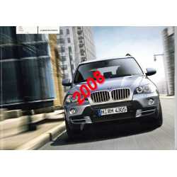 Brochure BMW X5 (2008) Français | BMW80 - Réf: 8 11 005 012 63 1/08 VZ |