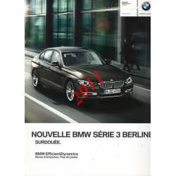 Brochure BMW Série 3 Berline (2011) Français | BMW083 - Ref: 1 11 003 231 20 2/11 VB |