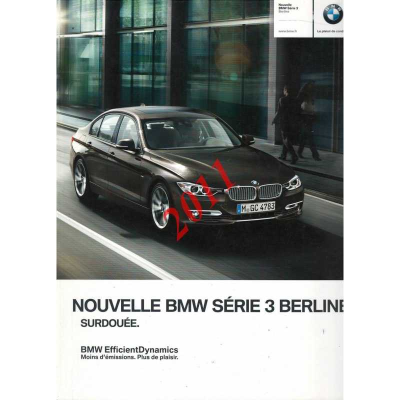 Brochure BMW Série 3 Berline (2011) Français | BMW083 - Ref: 1 11 003 231 20 2/11 VB |